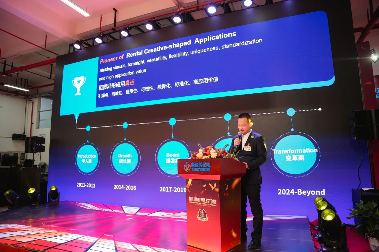1000000 units! New Asia Sheng MG P2.6 P3.9 opens a new era of global sales